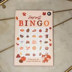 Eccolo Harvest Bingo Night Set with Autumn Colors